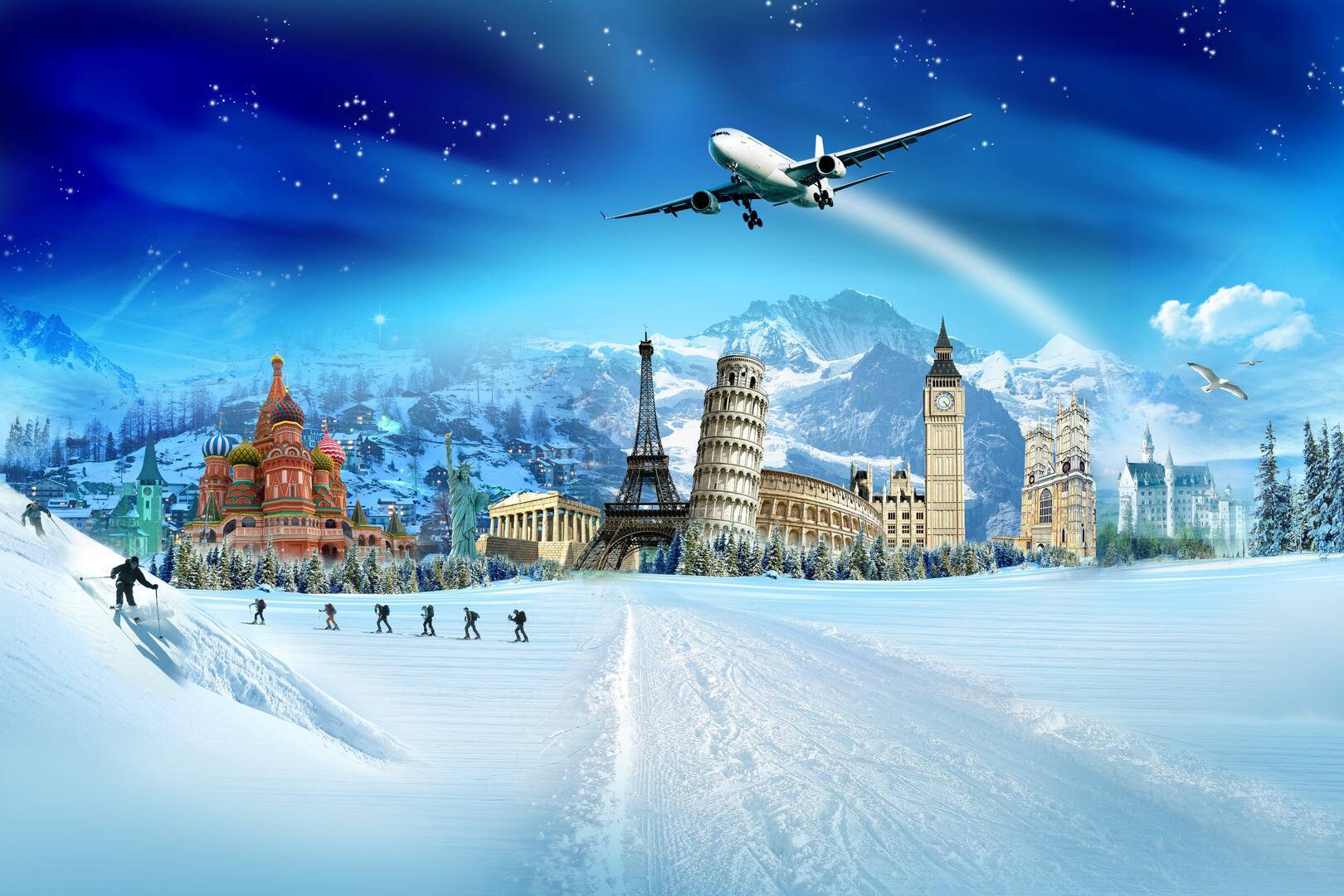 It's A Beautiful World Travel logo